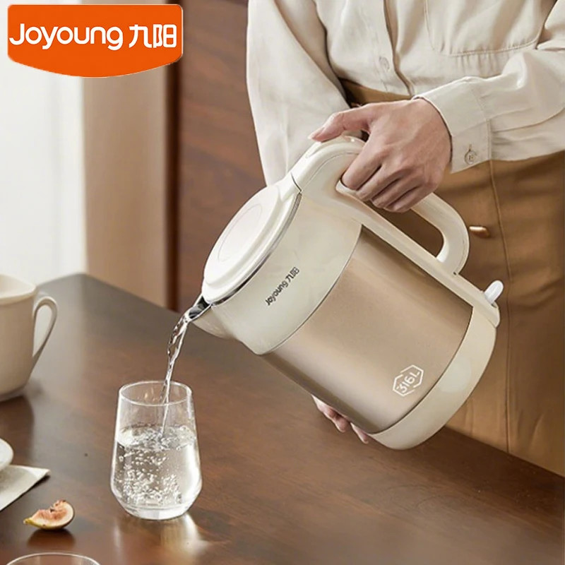 Hervidor eléctrico JOYOUNG: acero inoxidable de 3,6 l, calentamiento rápido